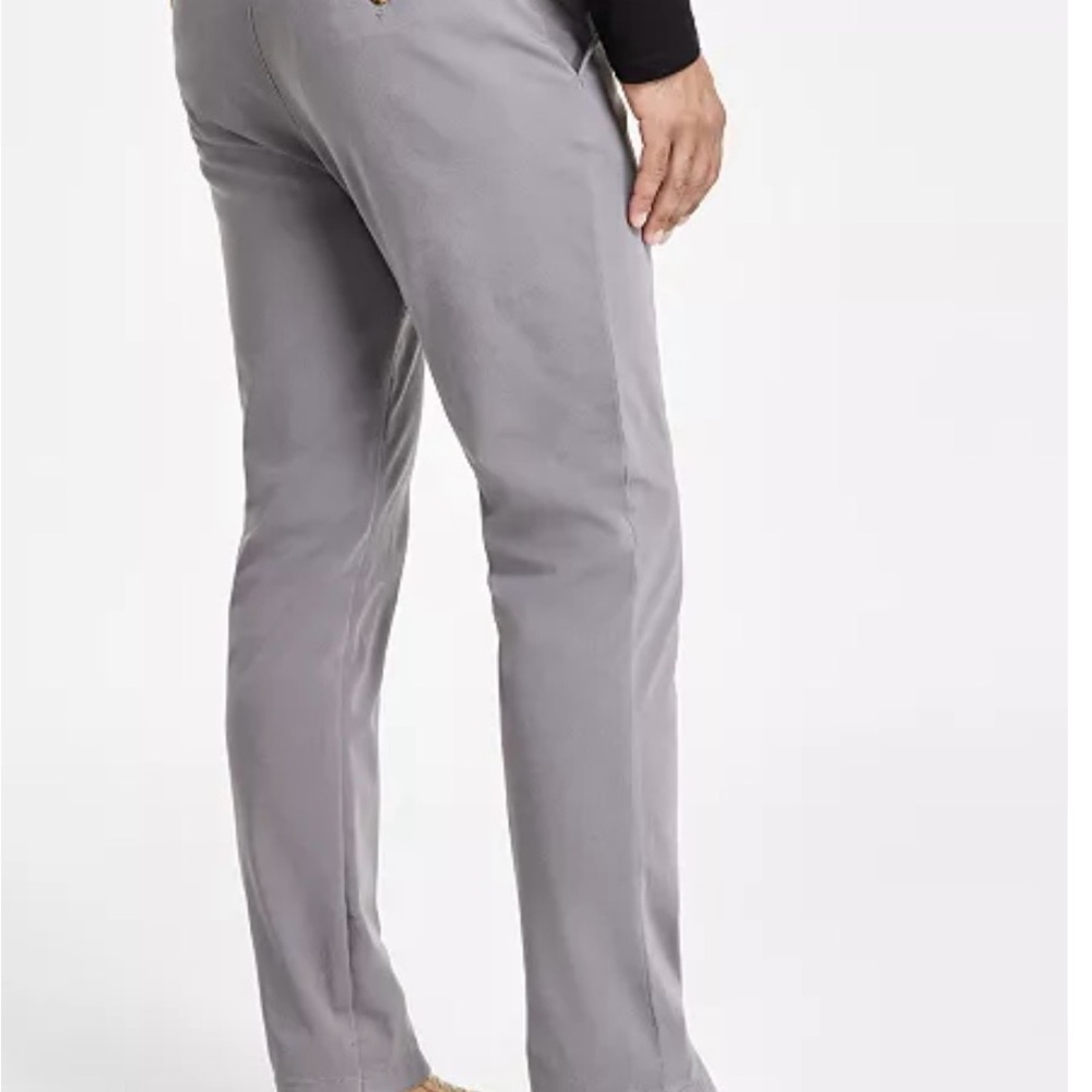 Club Room Men's Light Gray Chinos